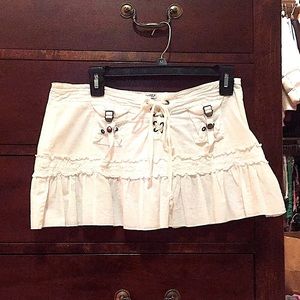 Zara skirt vintage white